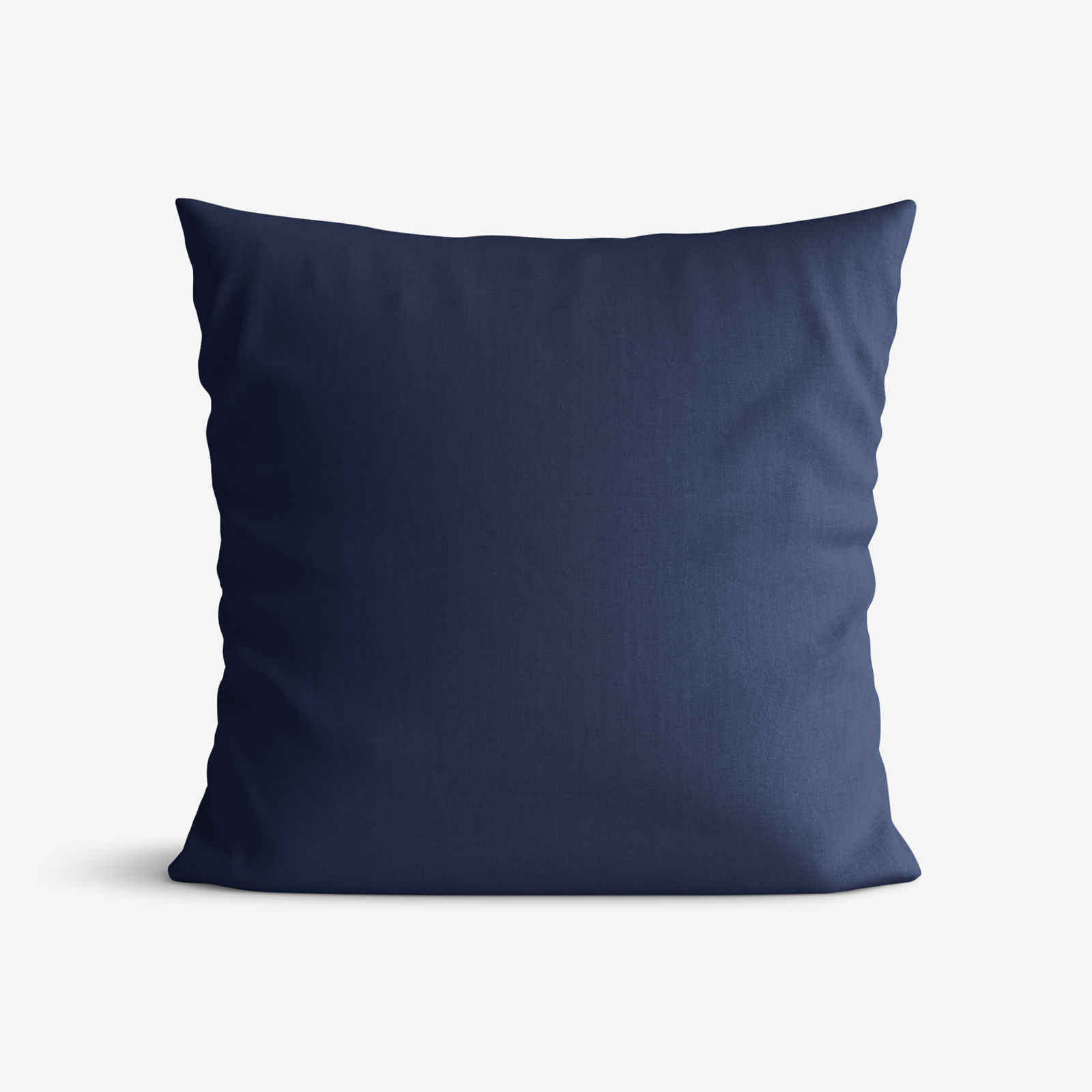 Poszewka na poduszkę dekoracyjna Loneta - atramentowo-niebieska