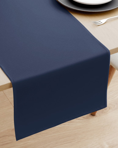 Bieżnik na stół Loneta - atramentowo-niebieski