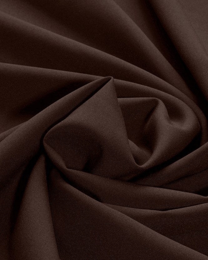 Tkanina dekoracyjna jednokolorowa Rongo - czekoladowy brąz